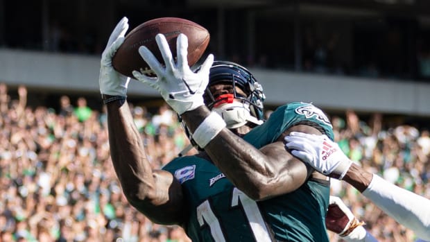 Philadelphia Eagles receiver A.J. Brown